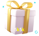 Receba seus bônus de boas-vindas no 5k5k